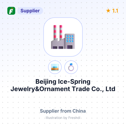 Beijing Ice-Spring Jewelry&Ornament Trade Co., Ltd – summary card, no photo uploaded yet