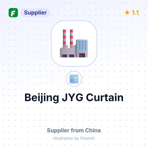 Beijing JYG Curtain – summary card, no photo uploaded yet