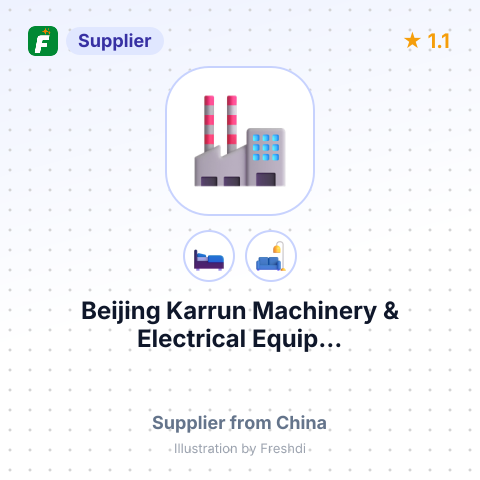 Beijing Karrun Machinery & Electrical Equip... – summary card, no photo uploaded yet