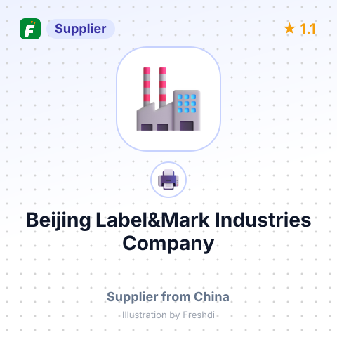 Beijing Label&Mark Industries Company – summary card, no photo uploaded yet