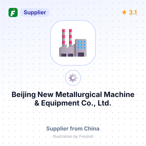 Beijing New Metallurgical Machine & Equipment Co., Ltd. – summary card, no photo uploaded yet