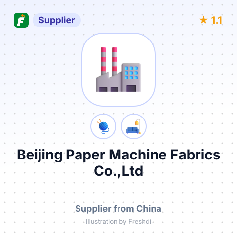 Beijing Paper Machine Fabrics Co.,Ltd – summary card, no photo uploaded yet