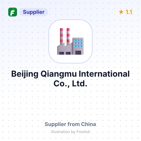 Beijing Qiangmu International Co., Ltd. – summary card, no photo uploaded yet