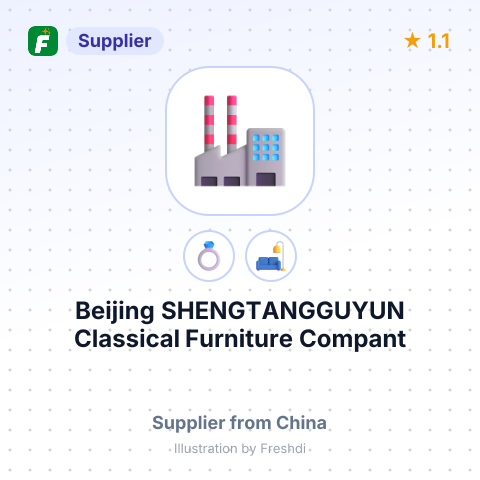 Beijing SHENGTANGGUYUN Classical Furniture Compant – summary card, no photo uploaded yet