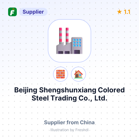 Beijing Shengshunxiang Colored Steel Trading Co., Ltd. – summary card, no photo uploaded yet