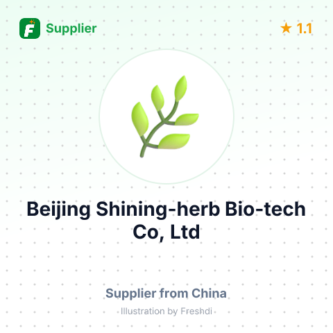 Beijing Shining-herb Bio-tech Co, Ltd – summary card, no photo uploaded yet