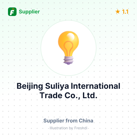 Beijing Suliya International Trade Co., Ltd. – summary card, no photo uploaded yet