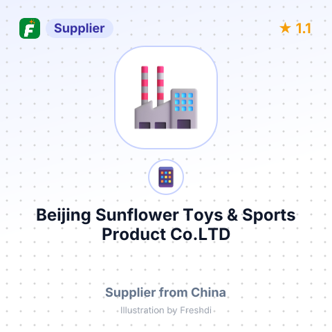 Beijing Sunflower Toys & Sports Product Co.LTD – summary card, no photo uploaded yet