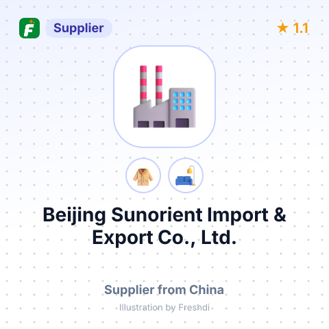 Beijing Sunorient Import & Export Co., Ltd. – summary card, no photo uploaded yet