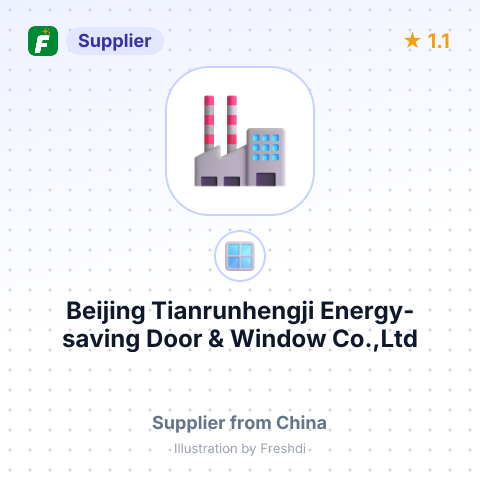 Beijing Tianrunhengji Energy-saving Door & Window Co.,Ltd – summary card, no photo uploaded yet