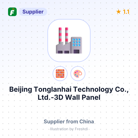 Beijing Tonglanhai Technology Co., Ltd.-3D Wall Panel – summary card, no photo uploaded yet