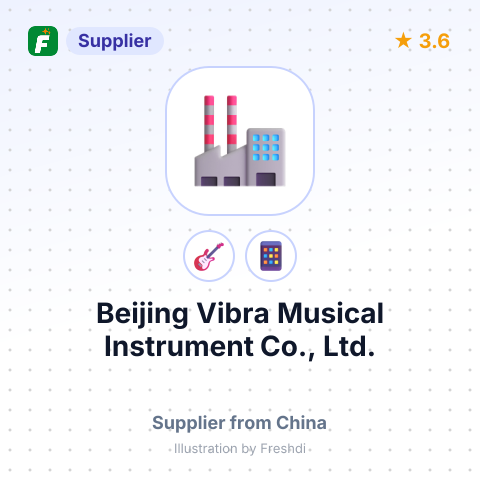 Beijing Vibra Musical Instrument Co., Ltd. – summary card, no photo uploaded yet