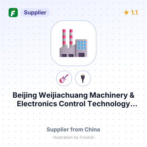 Beijing Weijiachuang Machinery & Electronics Control Technology Co., Ltd. – summary card, no photo uploaded yet