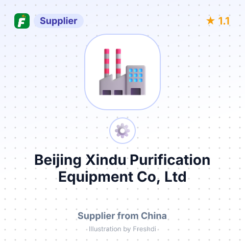Beijing Xindu Purification Equipment Co, Ltd – summary card, no photo uploaded yet