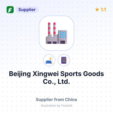 Beijing Xingwei Sports Goods Co., Ltd. – summary card, no photo uploaded yet
