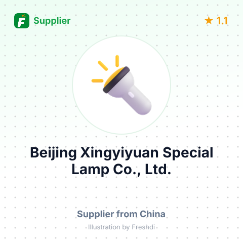 Beijing Xingyiyuan Special Lamp Co., Ltd. – summary card, no photo uploaded yet