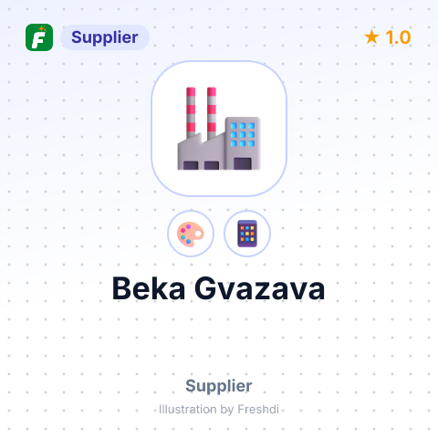 Beka Gvazava – summary card, no photo uploaded yet
