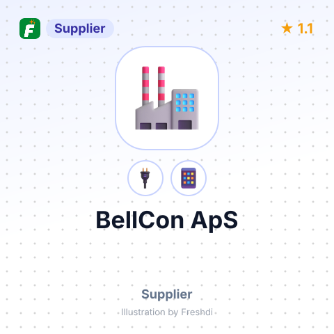 BellCon ApS – summary card, no photo uploaded yet