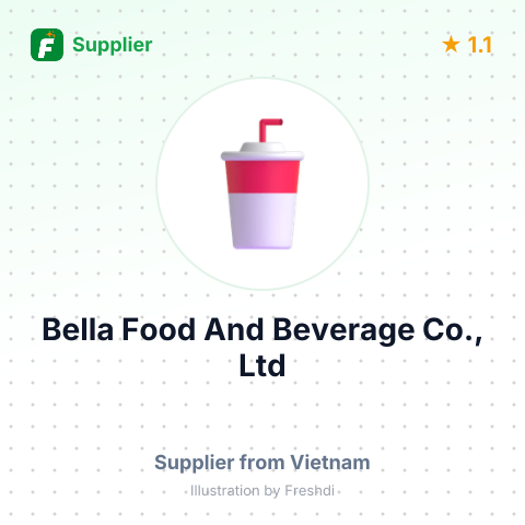 Bella Food And Beverage Co., Ltd  – summary card, no photo uploaded yet