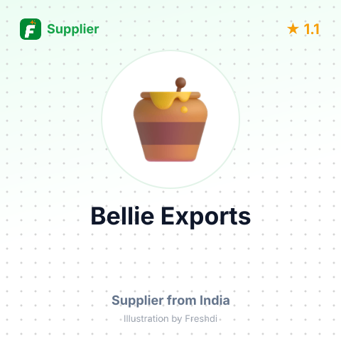 Bellie Exports  – summary card, no photo uploaded yet