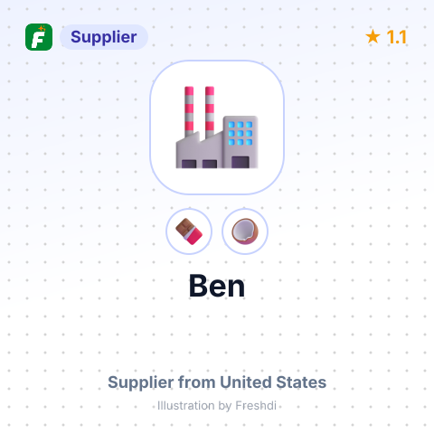 Ben  – summary card, no photo uploaded yet