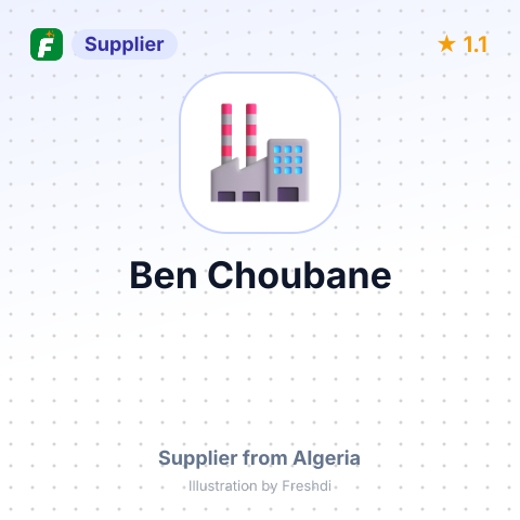Ben Choubane – summary card, no photo uploaded yet