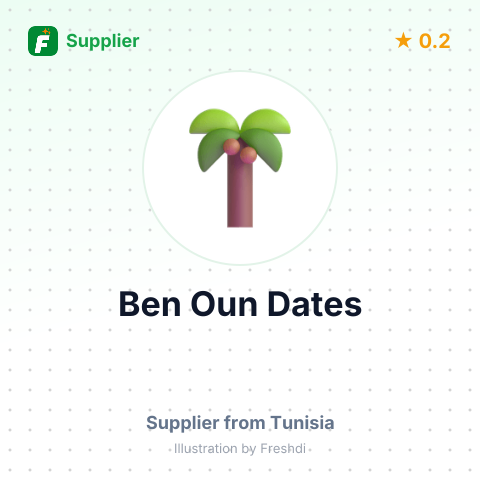 Ben Oun Dates – summary card, no photo uploaded yet