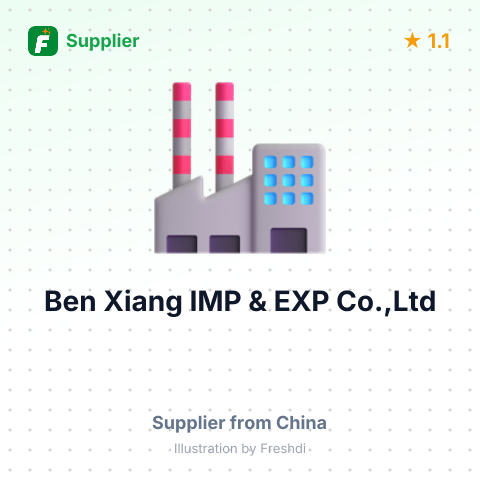 Ben Xiang IMP & EXP Co.,Ltd – summary card, no photo uploaded yet