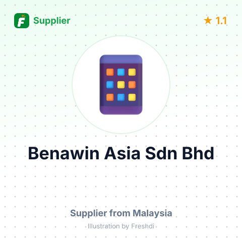 Benawin Asia Sdn Bhd – summary card, no photo uploaded yet