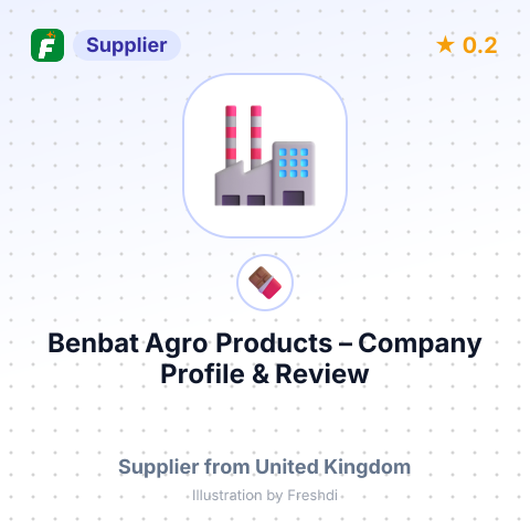 Benbat Agro Products – summary card, no photo uploaded yet
