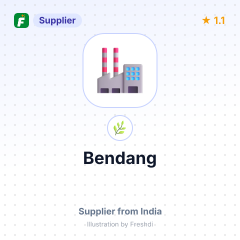 Bendang  – summary card, no photo uploaded yet
