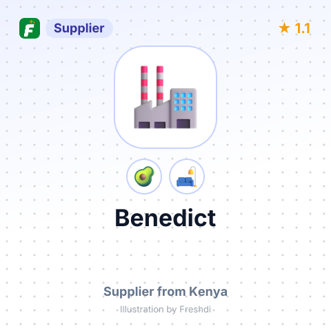Benedict  – summary card, no photo uploaded yet