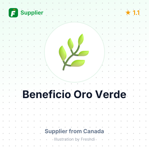 Beneficio Oro Verde  – summary card, no photo uploaded yet