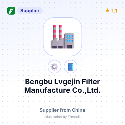 Bengbu Lvgejin Filter Manufacture Co.,Ltd. – summary card, no photo uploaded yet