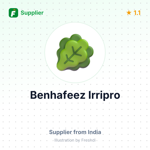 Benhafeez Irripro  – summary card, no photo uploaded yet