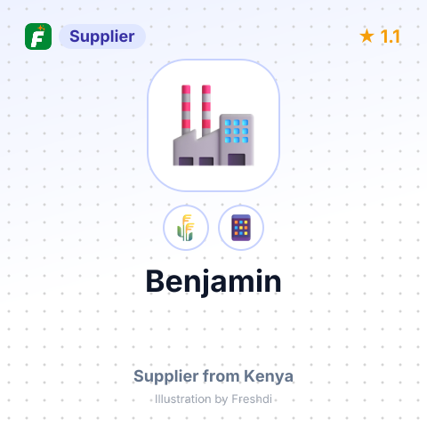 Benjamin  – summary card, no photo uploaded yet