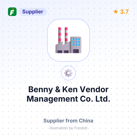 Benny & Ken Vendor Management Co., Ltd. – summary card, no photo uploaded yet