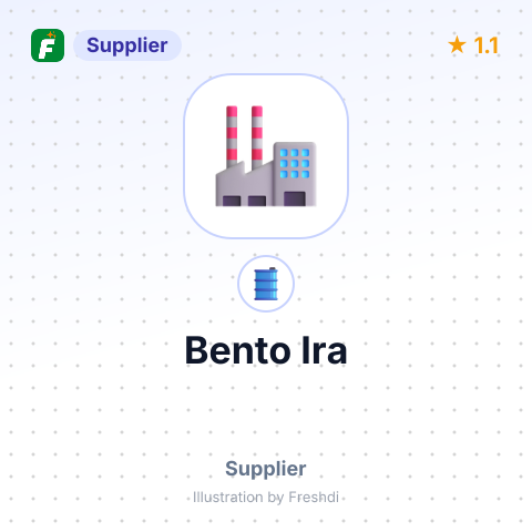 Bento Ira – summary card, no photo uploaded yet