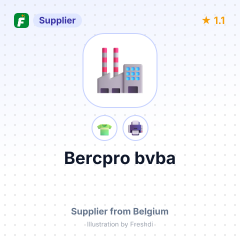 Bercpro bvba – summary card, no photo uploaded yet