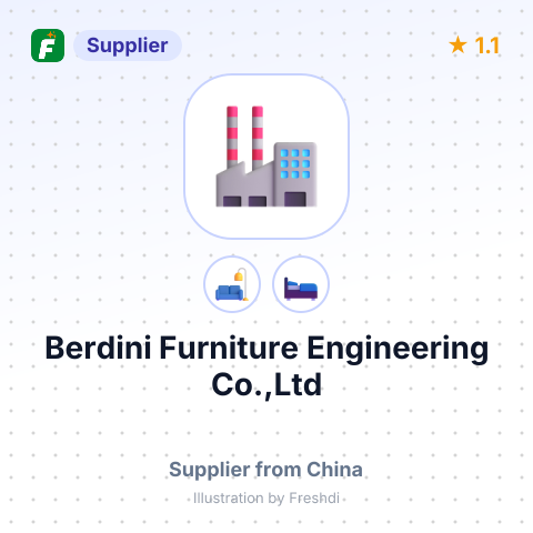 Berdini Furniture Engineering Co.,Ltd – summary card, no photo uploaded yet
