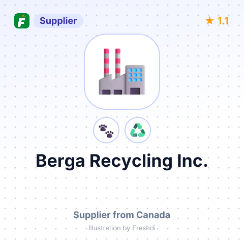 Berga Recycling Inc. – summary card, no photo uploaded yet