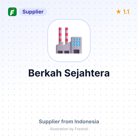 Berkah Sejahtera – summary card, no photo uploaded yet