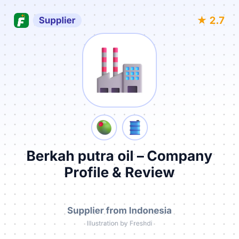 Berkah putra oil – summary card, no photo uploaded yet