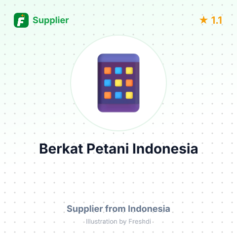 Berkat Petani Indonesia  – summary card, no photo uploaded yet