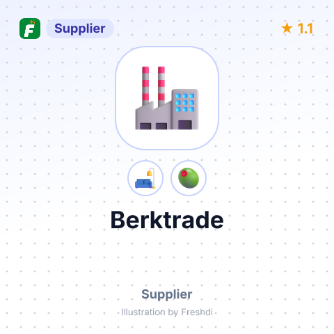 Berktrade – summary card, no photo uploaded yet