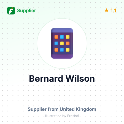Bernard Wilson  – summary card, no photo uploaded yet