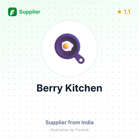 Berry Kitchen  – summary card, no photo uploaded yet