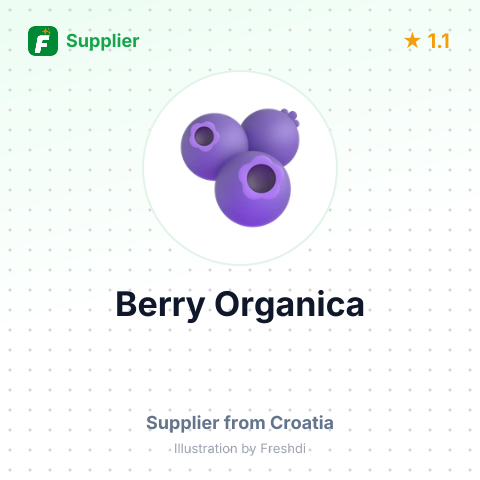 Berry Organica  – summary card, no photo uploaded yet