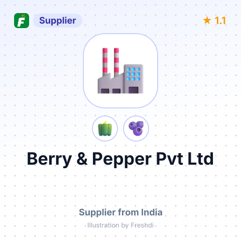 Berry & Pepper Pvt Ltd  – summary card, no photo uploaded yet
