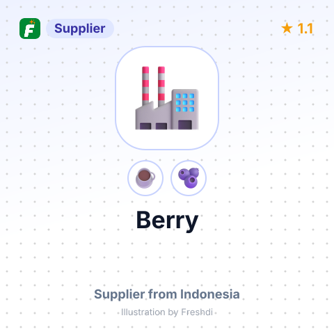Berry  – summary card, no photo uploaded yet